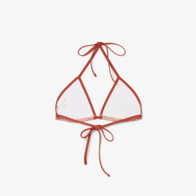 Haut de maillot de bain en jersey imprimé pour femme