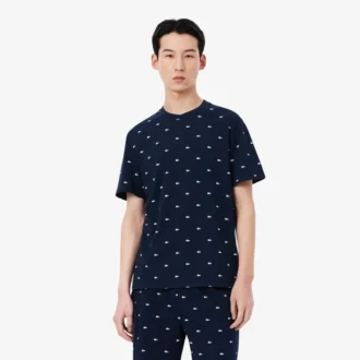 Haut de pyjama imprimé crocodile pour homme