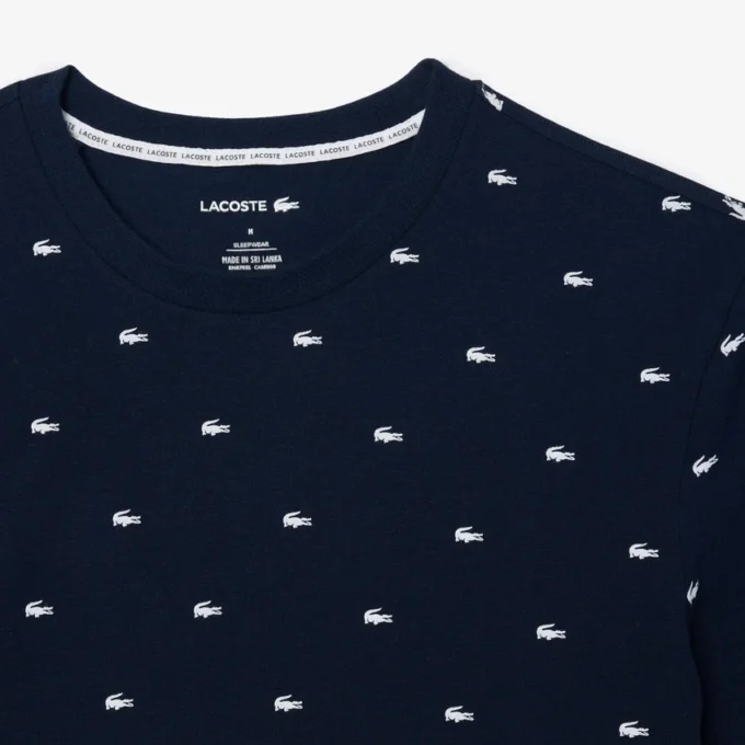 Haut de pyjama imprimé crocodile pour homme Haut de pyjama imprimé crocodile pour homme