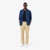 Haut de pyjama pour homme à col contrasté