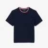 Haut de pyjama pour homme à col contrasté