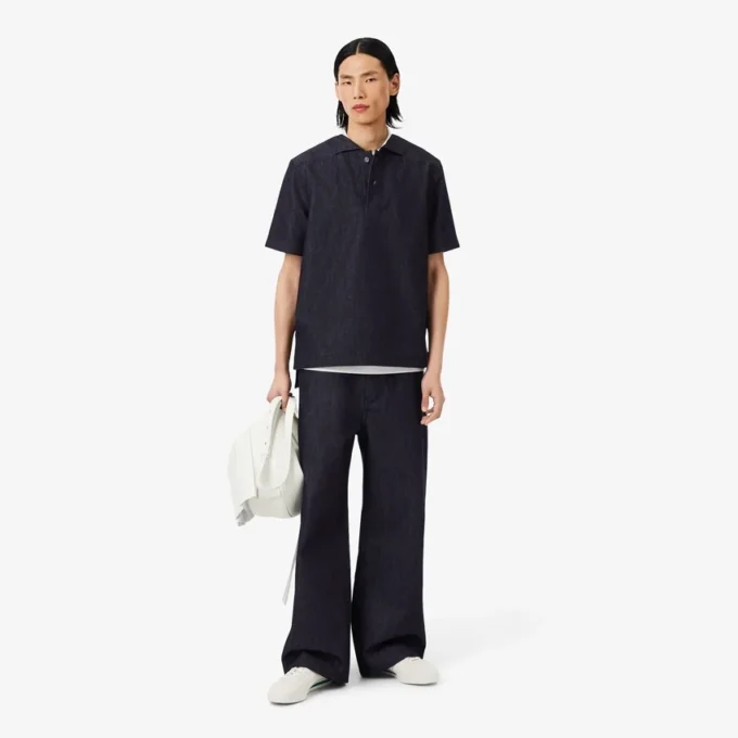 Jean droit en denim Runway Jean droit en denim Runway