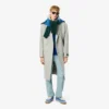 Jean en denim à coupe droite pour homme avec motif paysage