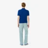 Jean en denim à coupe droite pour homme avec motif paysage