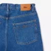Jean en denim à coupe large pour femme