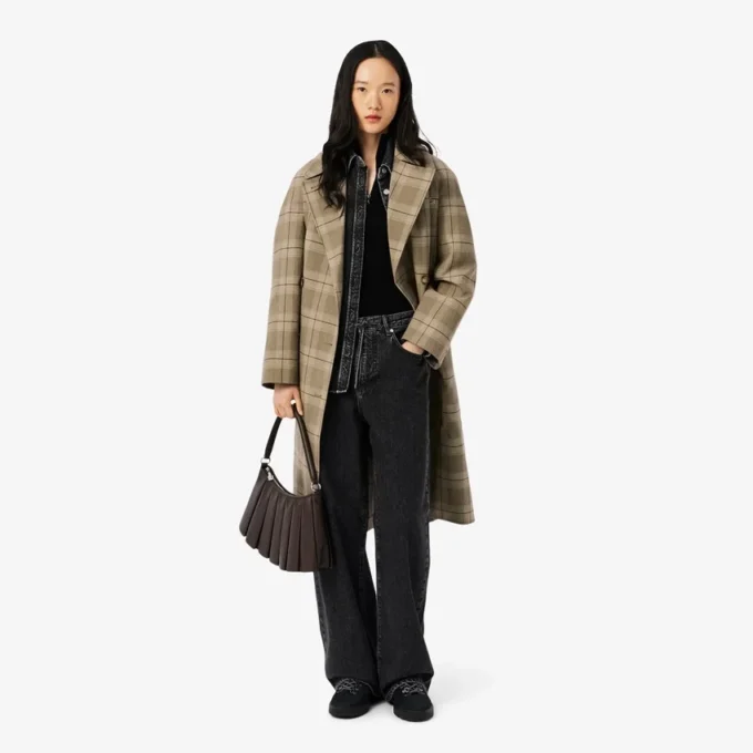 Jean en denim à jambes larges pour femme Jean en denim à jambes larges pour femme