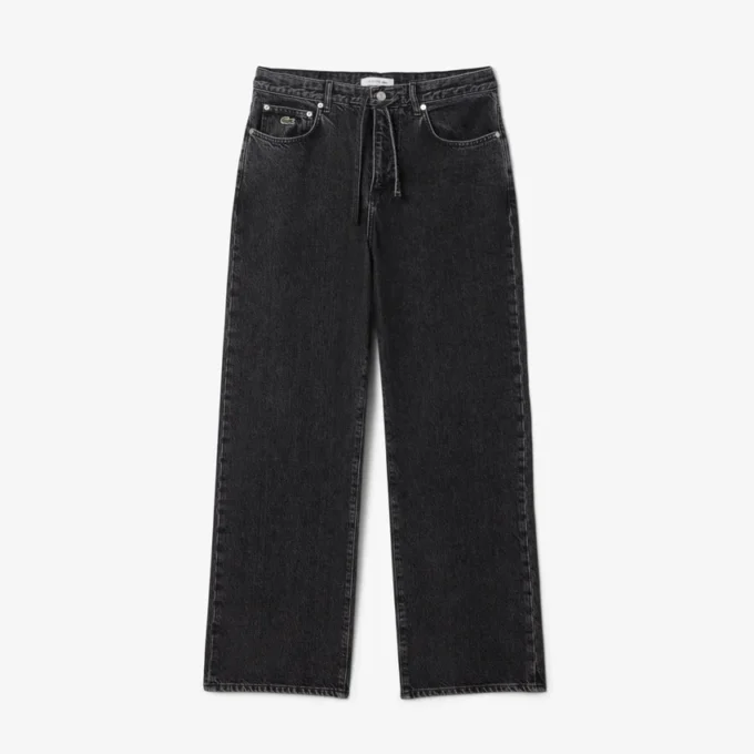Jean en denim à jambes larges pour femme Jean en denim à jambes larges pour femme