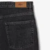 Jean en denim à jambes larges pour femme Jean en denim à jambes larges pour femme