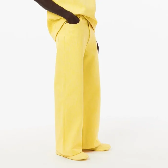 Jean en denim à jambes larges pour homme