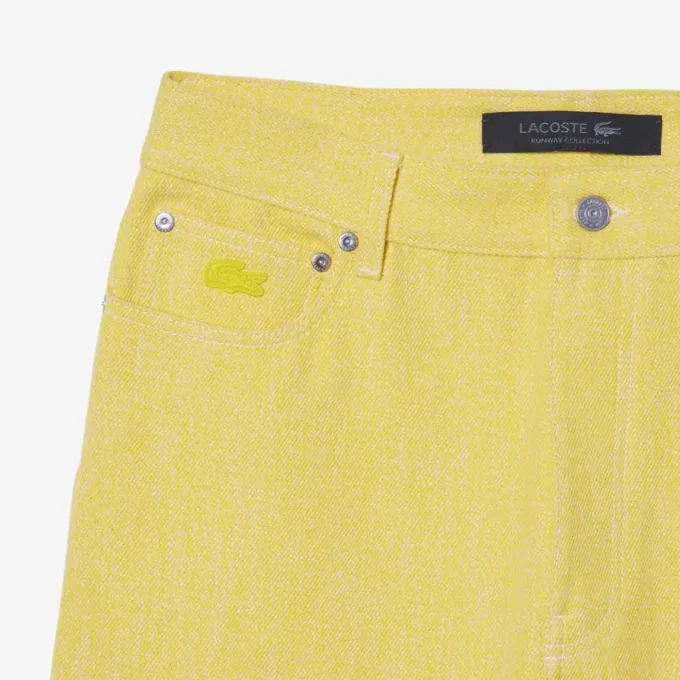 Jean en denim à jambes larges pour homme