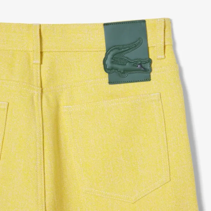 Jean en denim à jambes larges pour homme