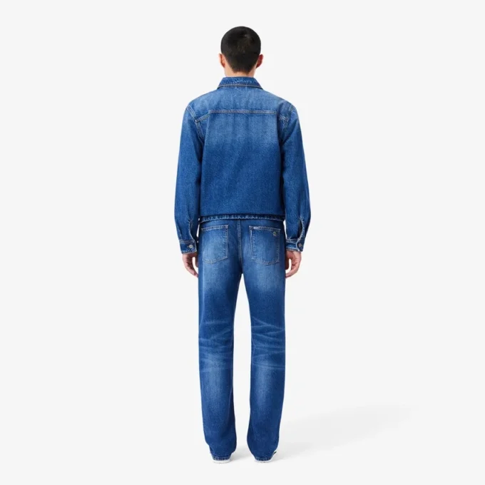 Jean indigo 5 poches coupe droite pour homme Jean indigo 5 poches coupe droite pour homme