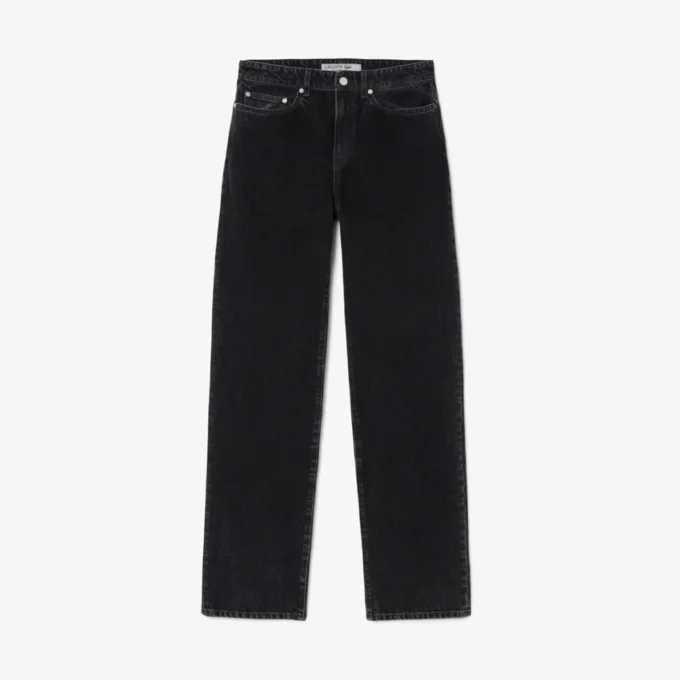 Jean indigo 5 poches coupe droite pour homme