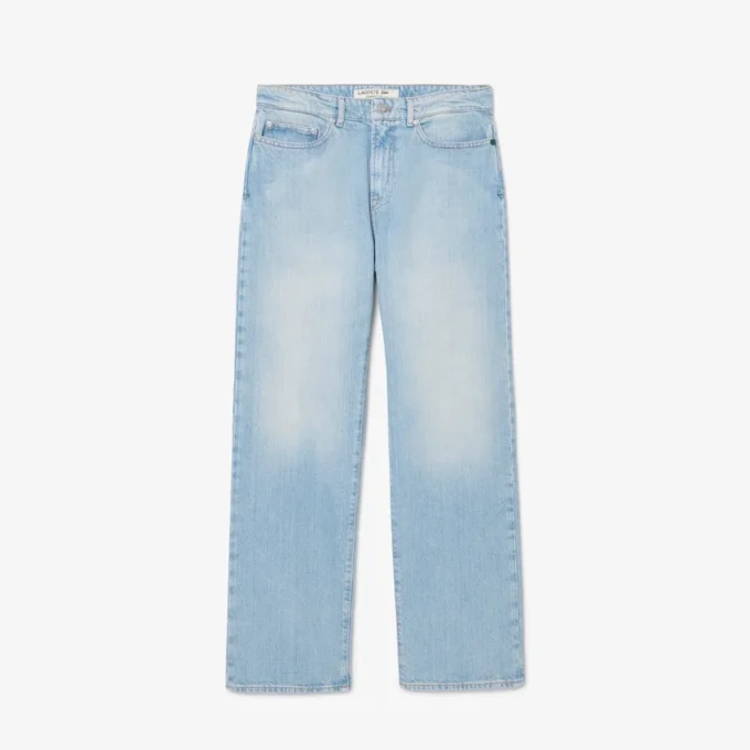 Jean indigo 5 poches coupe droite pour homme