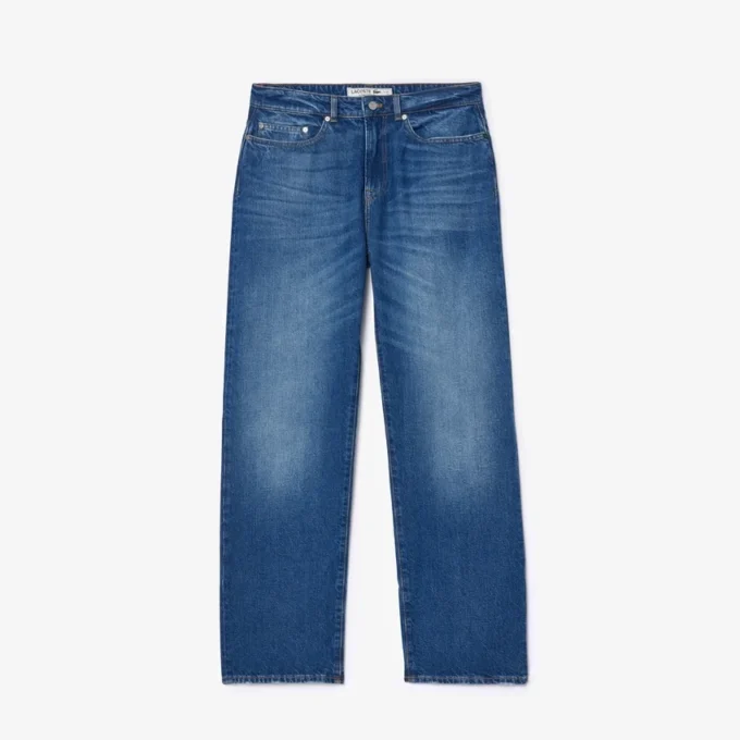Jean indigo 5 poches coupe droite pour homme Jean indigo 5 poches coupe droite pour homme