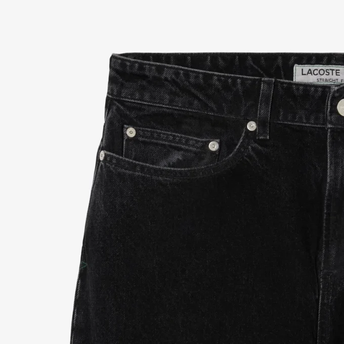 Jean indigo 5 poches coupe droite pour homme
