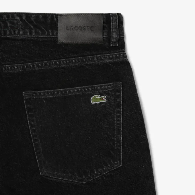 Jean indigo 5 poches coupe droite pour homme