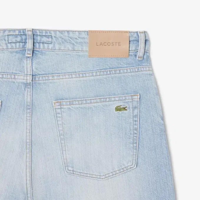 Jean indigo 5 poches coupe droite pour homme