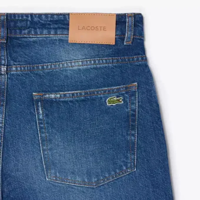 Jean indigo 5 poches coupe droite pour homme Jean indigo 5 poches coupe droite pour homme