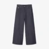Jean selvedge à jambes larges pour homme