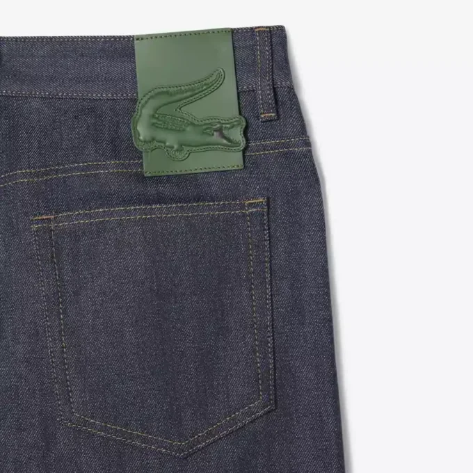 Jean selvedge à jambes larges pour homme