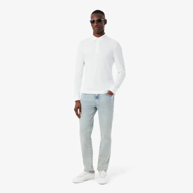 Jean slim 5 poches indigo pour homme Jean slim 5 poches indigo pour homme
