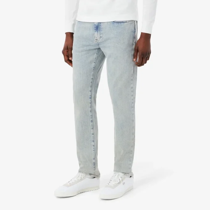 Jean slim 5 poches indigo pour homme Jean slim 5 poches indigo pour homme