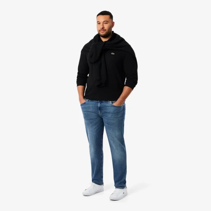 Jean slim 5 poches indigo pour homme Jean slim 5 poches indigo pour homme