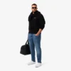 Jean slim 5 poches indigo pour homme Jean slim 5 poches indigo pour homme