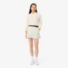 Jupe courte plissée en laine mélangée pour femme Jupe courte plissée en laine mélangée pour femme