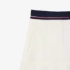 Jupe courte plissée en laine mélangée pour femme Jupe courte plissée en laine mélangée pour femme
