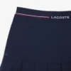 Jupe courte plissée en laine mélangée pour femme Jupe courte plissée en laine mélangée pour femme