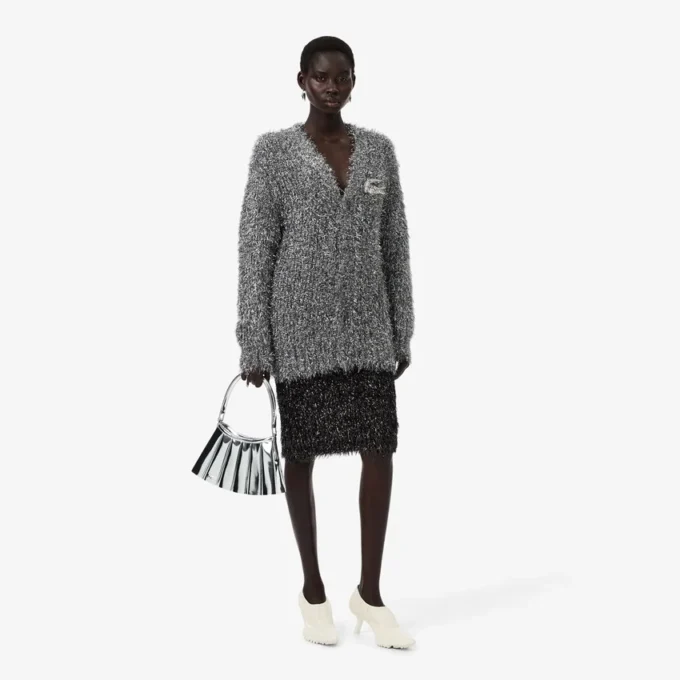 Jupe en maille lurex Runway Jupe en maille lurex Runway