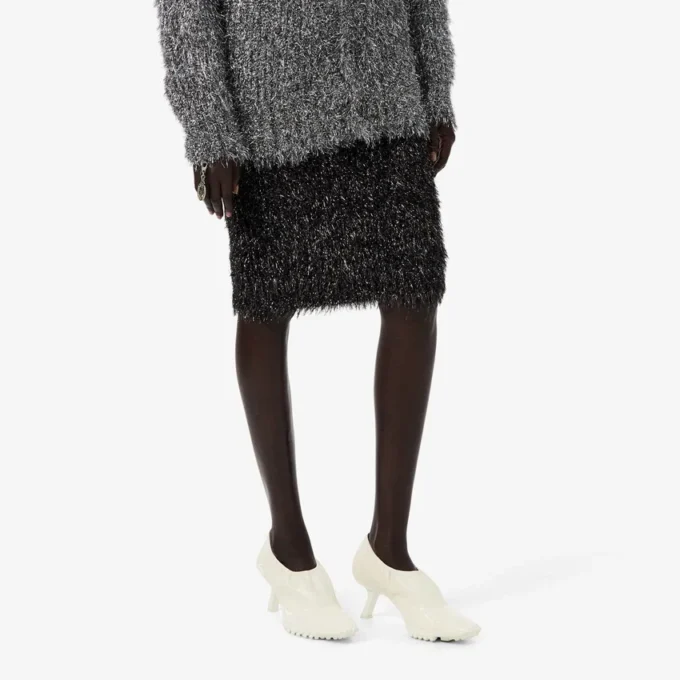 Jupe en maille lurex Runway Jupe en maille lurex Runway