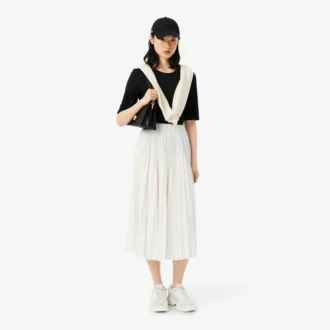 Jupe longue plissée pour femme Jupe longue plissée pour femme