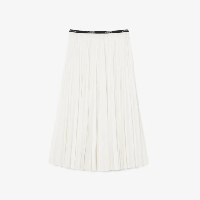 Jupe longue plissée pour femme