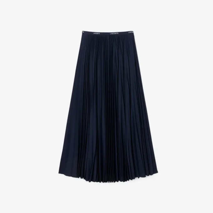 Jupe longue plissée pour femme