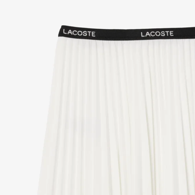 Jupe longue plissée pour femme