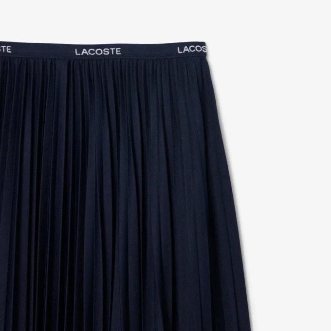 Jupe longue plissée pour femme