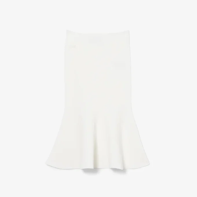 Jupe midi côtelée 3D pour femme Jupe midi côtelée 3D pour femme