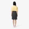 Jupe midi plissée en flanelle pour femme Jupe midi plissée en flanelle pour femme