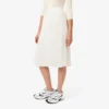 Jupe midi plissée en satin pour femme Jupe midi plissée en satin pour femme