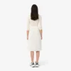 Jupe midi plissée en satin pour femme Jupe midi plissée en satin pour femme