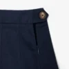 Jupe plissée courte en coton stretch pour femme Jupe plissée courte en coton stretch pour femme