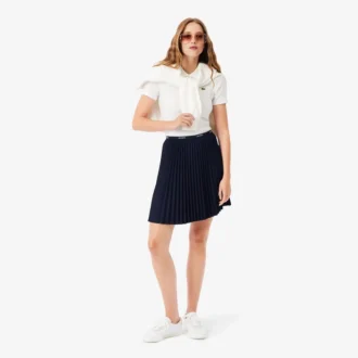Jupe plissée courte pour femme