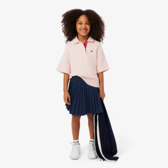Jupe plissée doublée pour fille