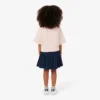 Jupe plissée doublée pour fille