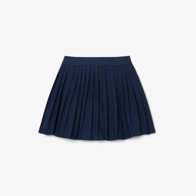 Jupe plissée doublée pour fille
