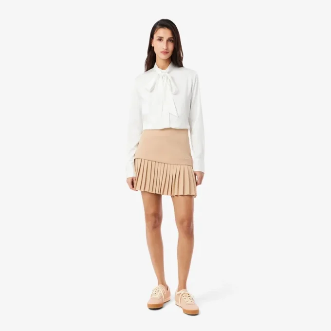 Jupe plissée en coton Jupe plissée en coton