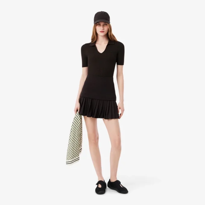 Jupe plissée en coton Jupe plissée en coton